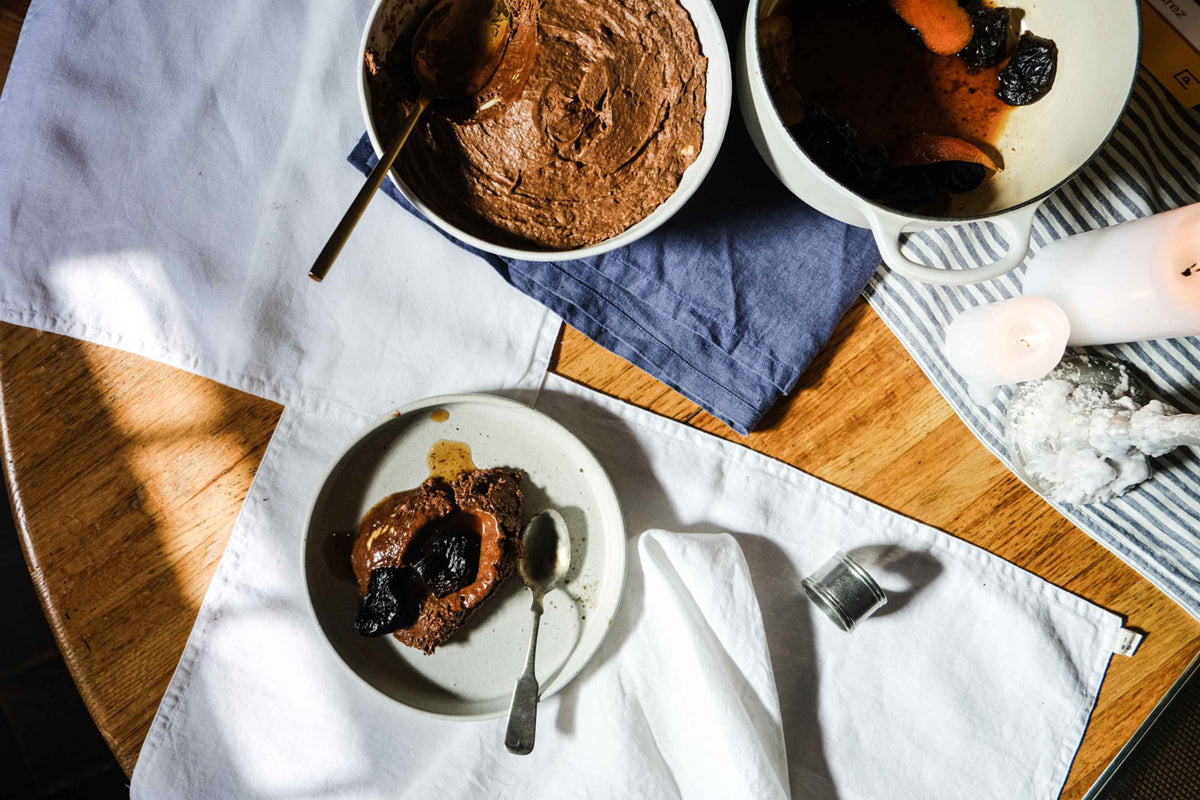 Silvia’s Chocolate Mousse With Whiskey-Soaked Prunes
