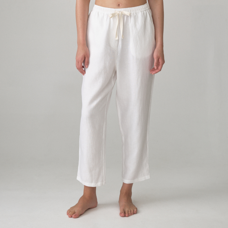 100 linen pants womens clearance