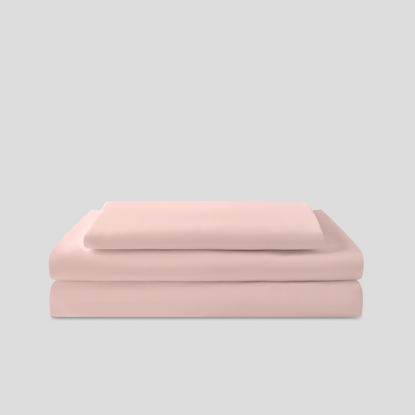 Organic Cotton Percale 300TC Sheet Set in Marshmallow