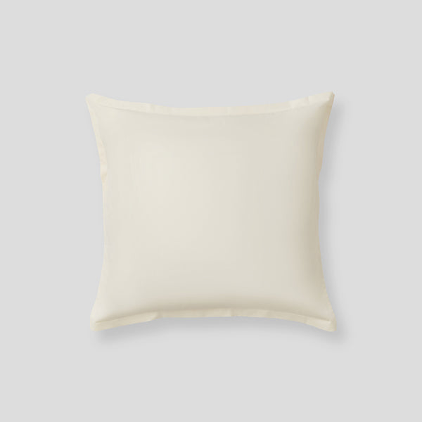 Organic Cotton 300TC Percale Sham Pillowslip set (of two) in Milk