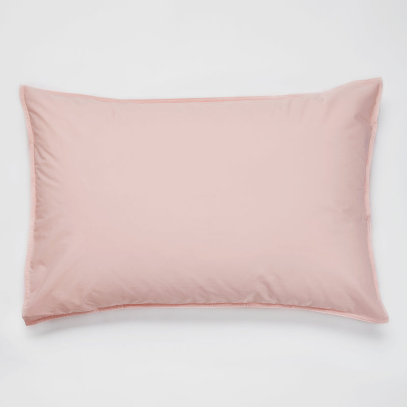 Organic Cotton 300TC Percale Pillowslip set (of two) in Marshmallow