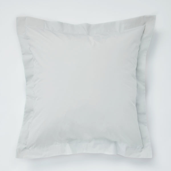 Organic Cotton 300TC Percale Sham Pillowslip Set in Cloud