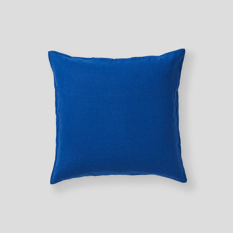 100% Linen Pillowslip Set (of two) in Cobalt
