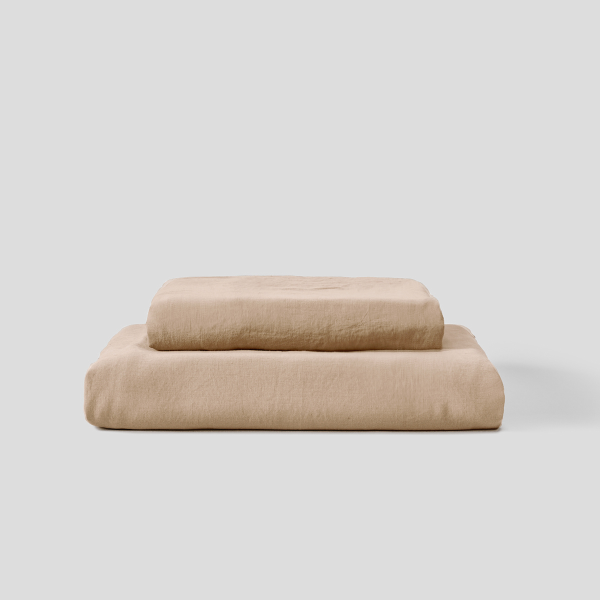 Choice Linens 100% Linen Duvet Set in Fawn | IN BED USA