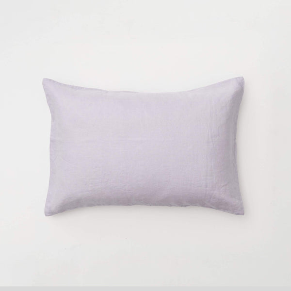 100% Linen Pillowslip Set (of two) in Lilac
