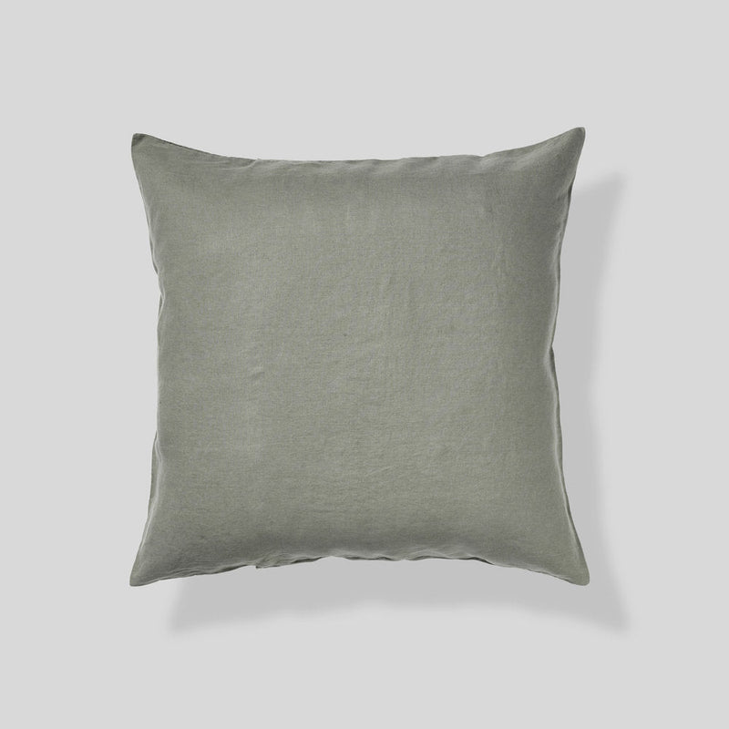 100% Linen Pillowslip Set (of two) in Khaki