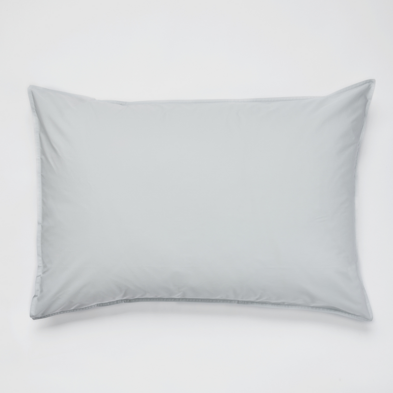 Organic Cotton 300TC Percale Pillowslip set (of two) in Cloud