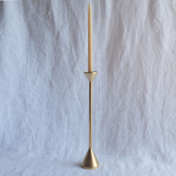 FS Objects Cone Spindle Candle Holder, Small