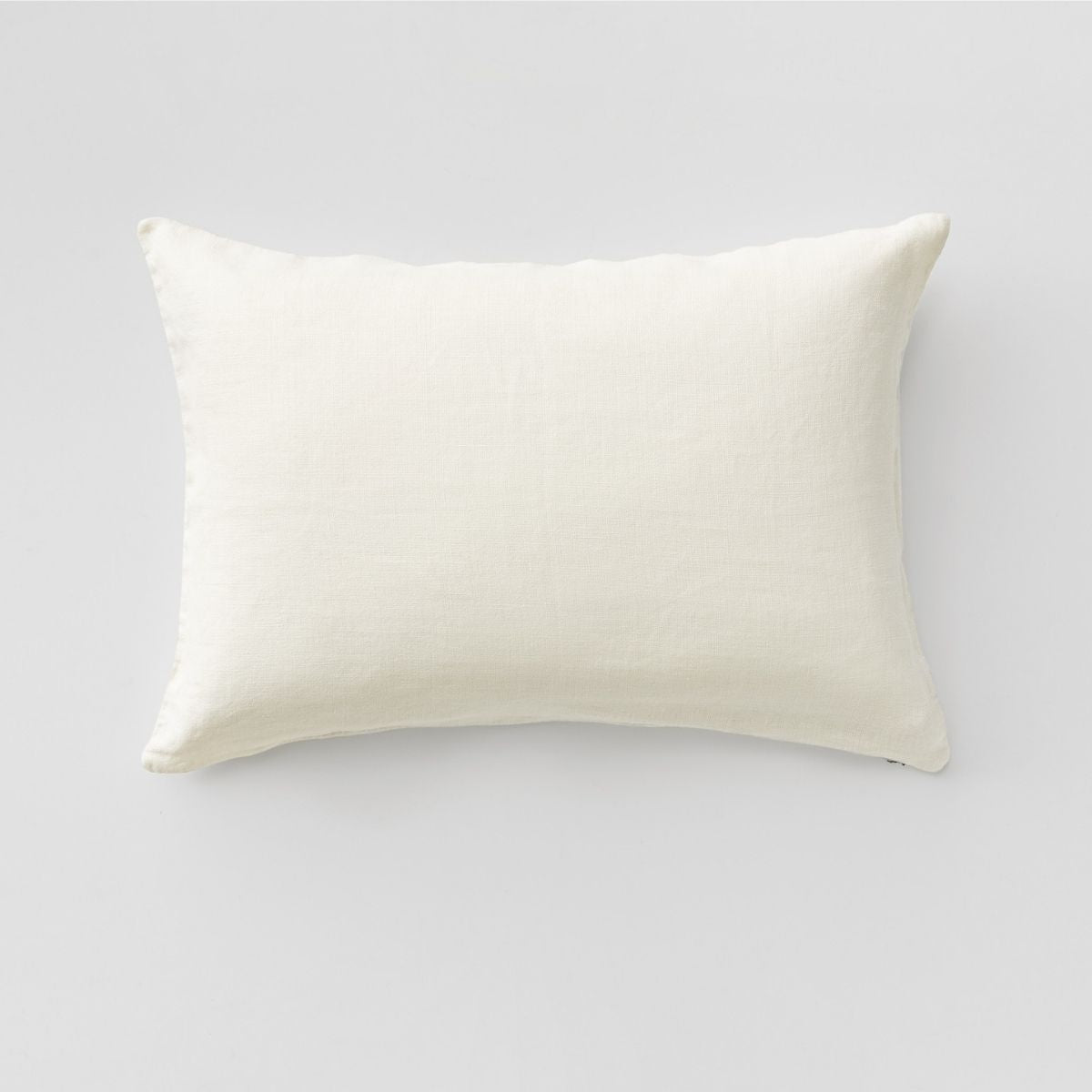Heavy Linen Pillowslip Set in Off White