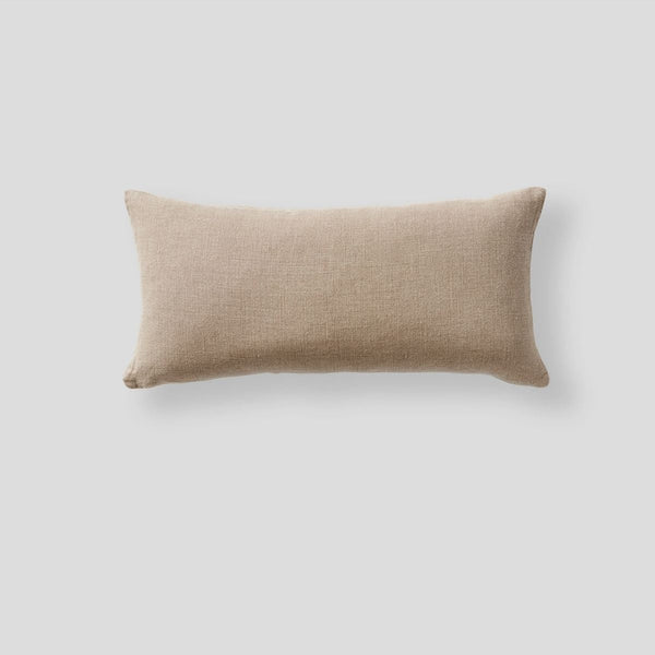 Heavy Linen Rectangle Cushion in Natural