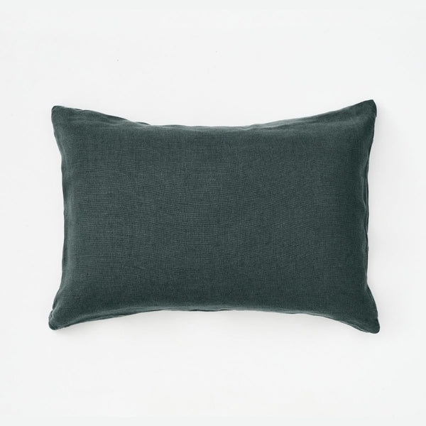 Heavy Linen Pillowslip Set in Pine