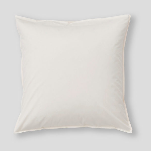 Organic Cotton 300TC Percale Pillowslip set (of two) in Milk