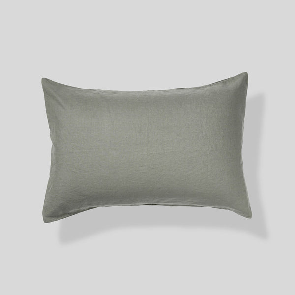 100% Linen Pillowslip Set (of two) in Khaki